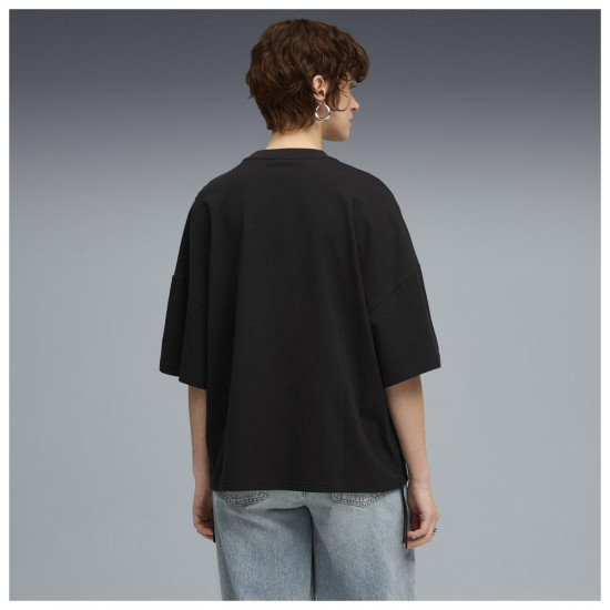 Puma Γυναικεία κοντομάνικη μπλούζα Dare to Oversized Ruched Tee
